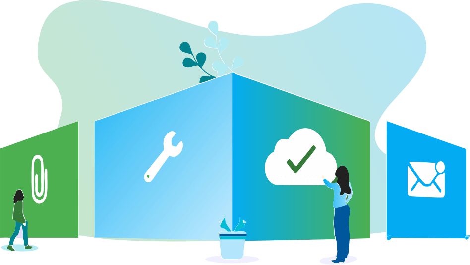 Application document support illustration